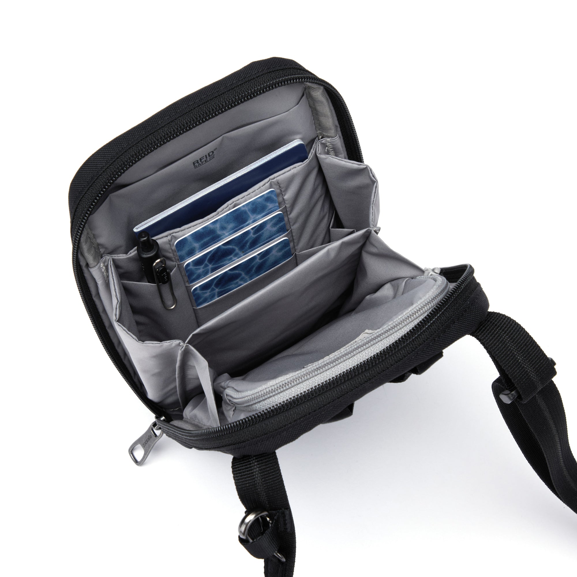 Product image of Pacsafe® RFIDsafe™ RFID blocking tech crossbody