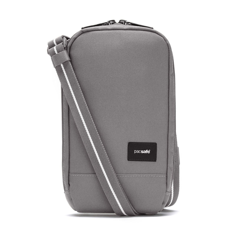Pacsafe® RFIDsafe™ RFID blocking tech crossbody, Stone