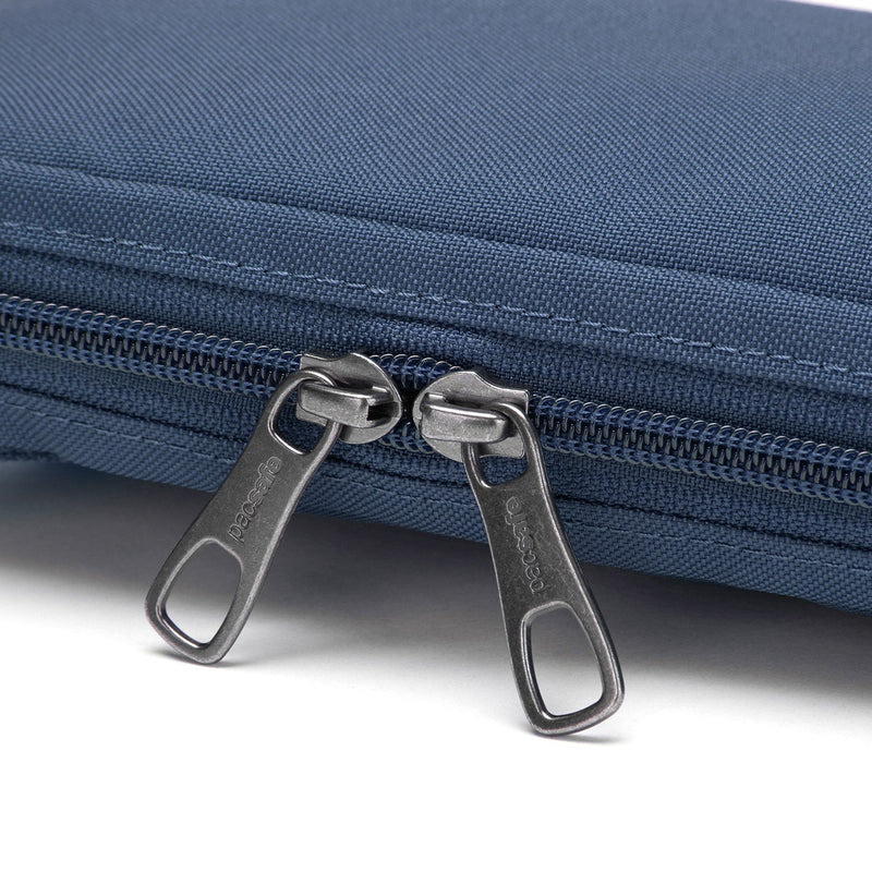 Pacsafe® RFIDsafe™ RFID blocking tech crossbody, Coastal Blue