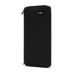 Pacsafe® RFIDsafe™ RFID blocking travel wallet, Jet Black