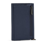 Pacsafe® RFIDsafe™ RFID blocking trifold wallet, Coastal Blue