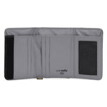 Pacsafe® RFIDsafe™ RFID blocking trifold wallet, Coastal Blue