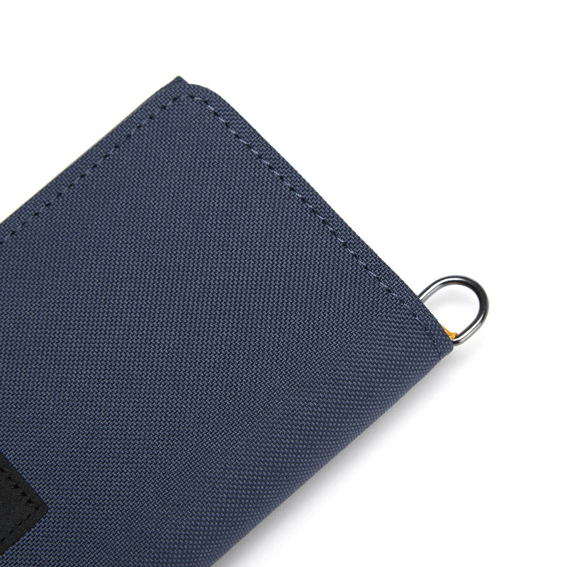 Pacsafe® RFIDsafe™ RFID blocking trifold wallet, Coastal Blue