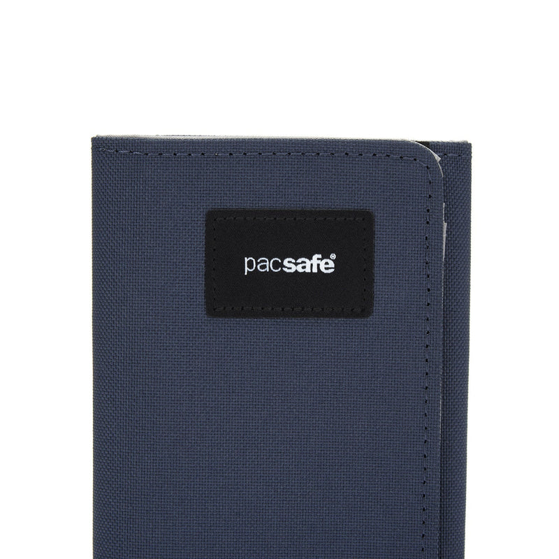 Pacsafe® RFIDsafe™ RFID blocking trifold wallet, Coastal Blue