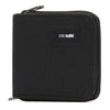 Pacsafe® RFIDsafe™ RFID blocking zip around wallet