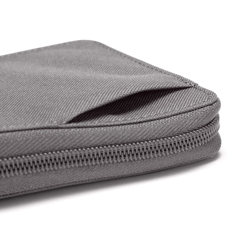 Pacsafe® RFIDsafe™ RFID blocking zip around wallet, Stone
