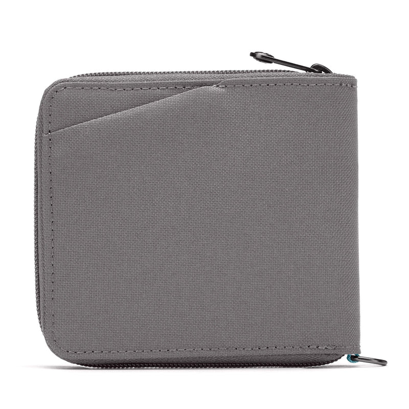 Pacsafe® RFIDsafe™ RFID blocking zip around wallet, Stone