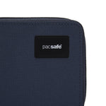 Pacsafe® RFIDsafe™ RFID blocking zip around wallet, Coastal Blue