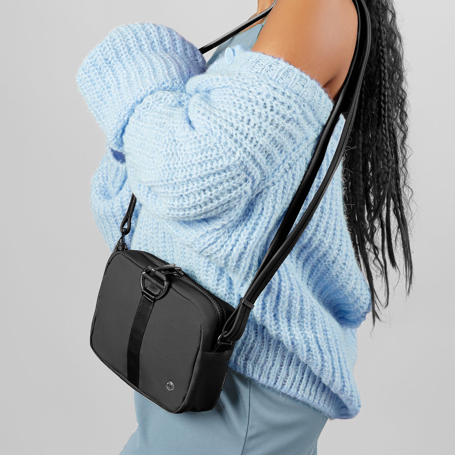 Pacsafe® CX Anti-Theft Convertible Crossbody, Serenity Blue