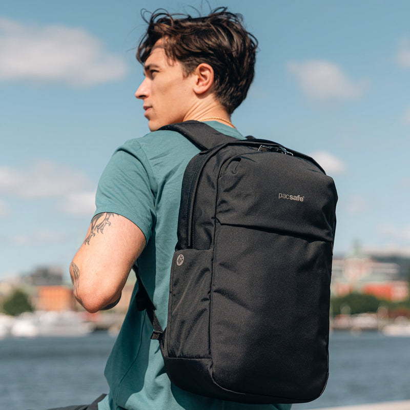 Pacsafe® V 20L Anti-Theft City Backpack, Black