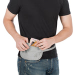 Coversafe X100 RFID Blocking Security Waist Wallet, Gray