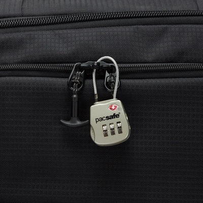 Pacsafe® Prosafe® 800 Travel Sentry® Approved combination cable padlock (lifestyle)